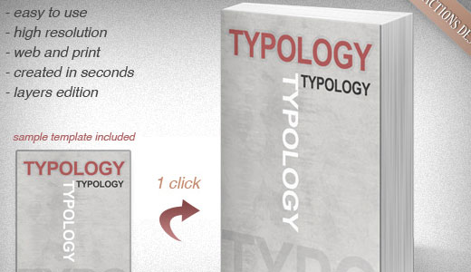 3D Book 003 ? book cover photoshop mockup