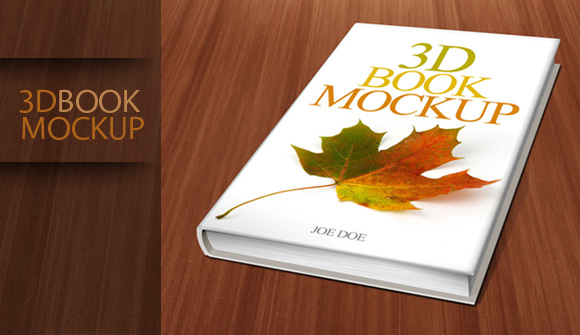 3D Book Mockup 01