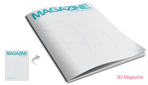 Magazine Mockup Photoshop 001
