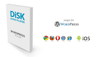 Disk Audio Player For WordPress